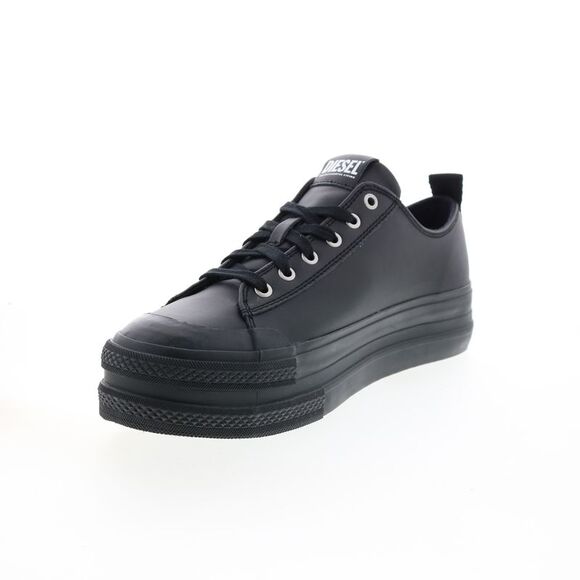 Diesel Mens S-Jomua LC Black Shoes (NWT) - Picture 4 of 7